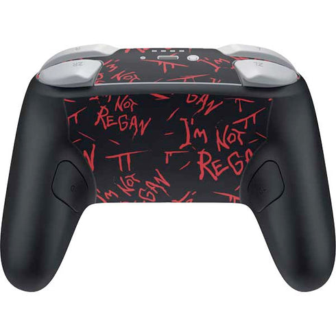 Warner Bros The Exorcist Im Not Regan Nintendo Switch 2 (2025) Pro Controller Skin
