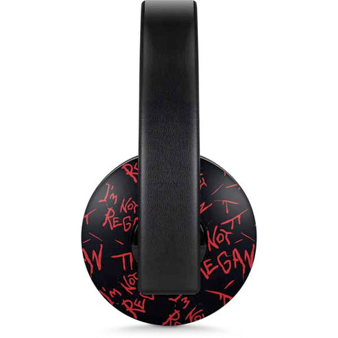 Warner Bros The Exorcist Im Not Regan PlayStation 4 Gold Wireless Headset Skin