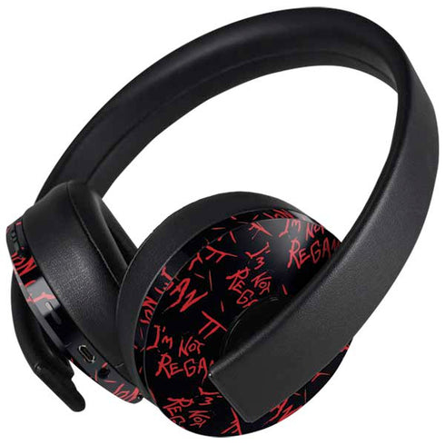 Warner Bros The Exorcist Im Not Regan PlayStation 4 Gold Wireless Headset Skin