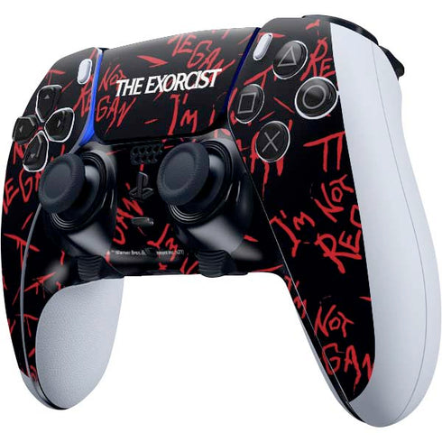 Warner Bros The Exorcist Im Not Regan PS5 DualSense Edge Pro Controller Skin