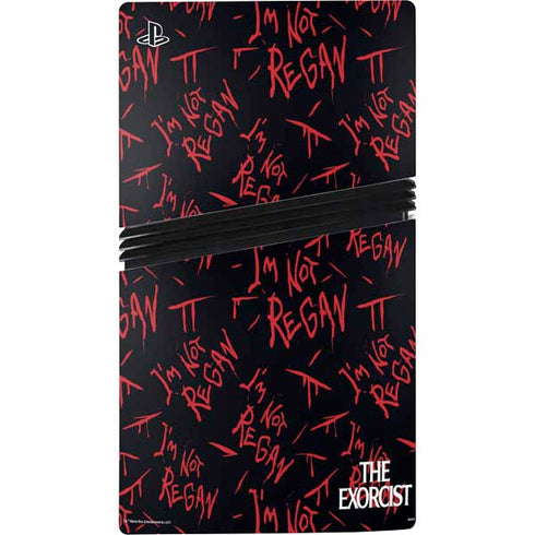 Warner Bros The Exorcist Im Not Regan PS5 Pro Bundle Skin