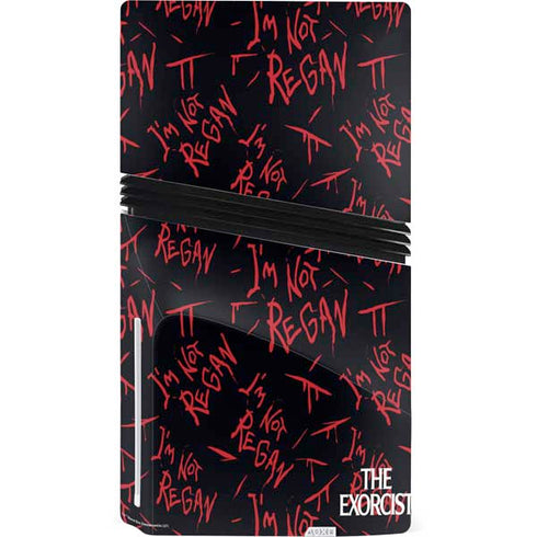 Warner Bros The Exorcist Im Not Regan PS5 Pro Disk Console Skin