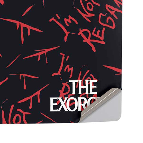 Warner Bros The Exorcist Im Not Regan PS5 Pro Disk Console Skin