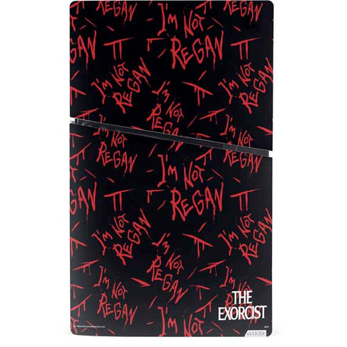 Warner Bros The Exorcist Im Not Regan PS5 Slim Digital Edition Console Skin
