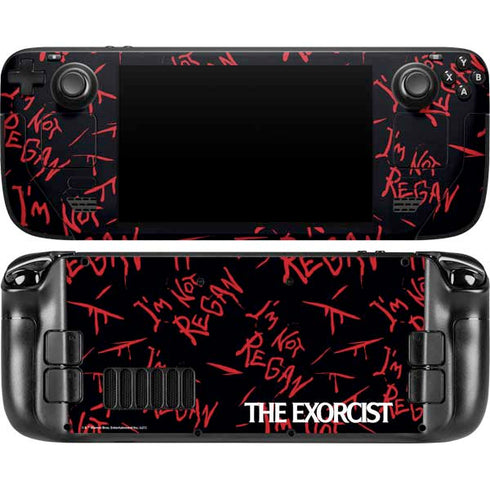 Warner Bros The Exorcist Im Not Regan Steam Deck Handheld Gaming Computer OLED Skin