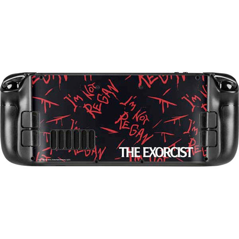Warner Bros The Exorcist Im Not Regan Steam Deck Handheld Gaming Computer OLED Skin