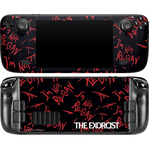 Warner Bros The Exorcist Im Not Regan Steam Deck Handheld Gaming Computer Skin