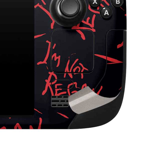 Warner Bros The Exorcist Im Not Regan Steam Deck Handheld Gaming Computer Skin