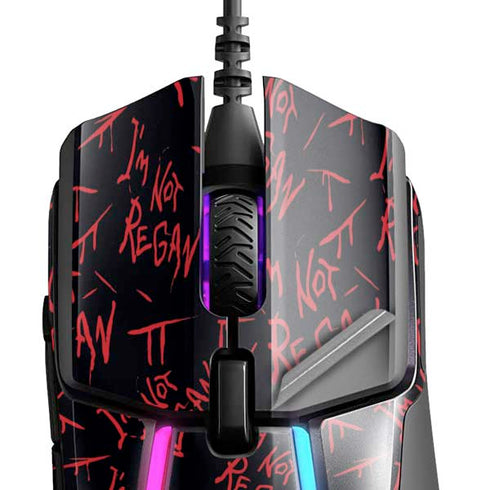 Warner Bros The Exorcist Im Not Regan SteelSeries Rival 600 Gaming Mouse Skin