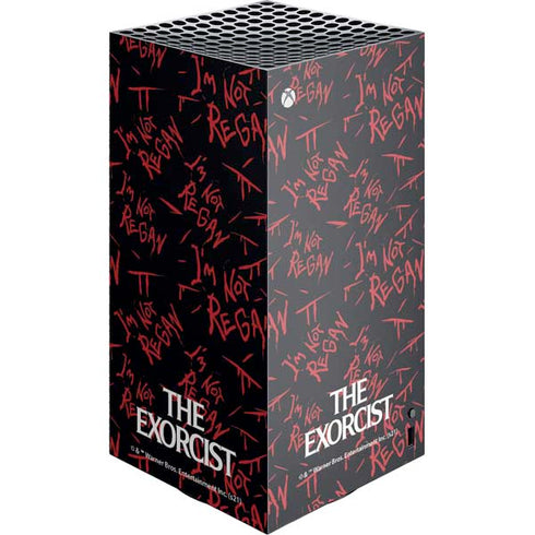Warner Bros The Exorcist Im Not Regan XBox Series X Digital Edition Console Skin