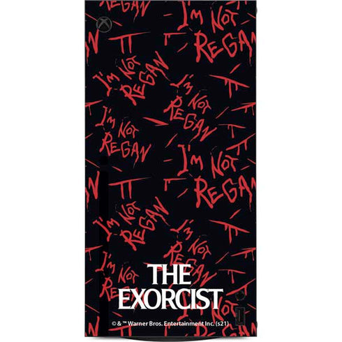 Warner Bros The Exorcist Im Not Regan XBox Series X Digital Edition Console Skin