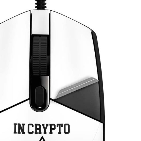 In Crypto We Trust G203 Prodigy RGB Wired Gaming Mouse Skin