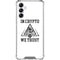 In Crypto We Trust Gabb Phone 4 Clear Case