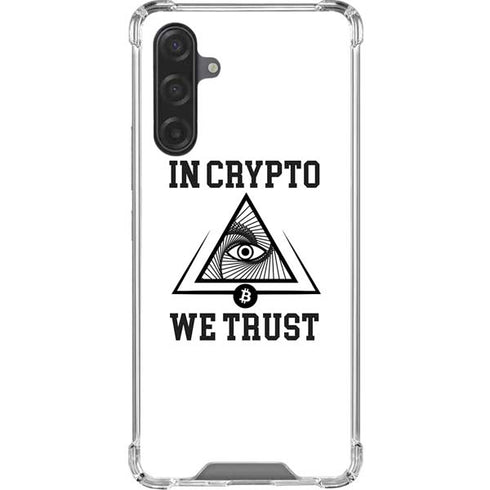 In Crypto We Trust Galaxy A17 Clear Case
