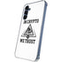 In Crypto We Trust Galaxy A55 5G Clear Case