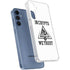 In Crypto We Trust Galaxy A55 5G Clear Case