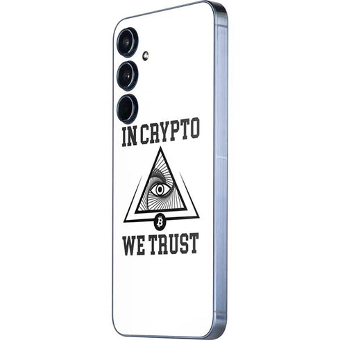 In Crypto We Trust Galaxy A55 5G Skin
