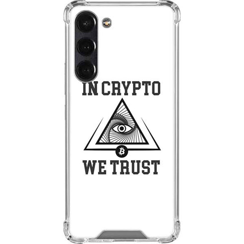 In Crypto We Trust Galaxy S24 FE Clear Case