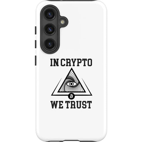 In Crypto We Trust Galaxy S25 Impact Case