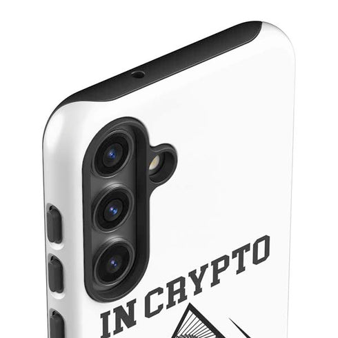 In Crypto We Trust Galaxy S25 Impact Case