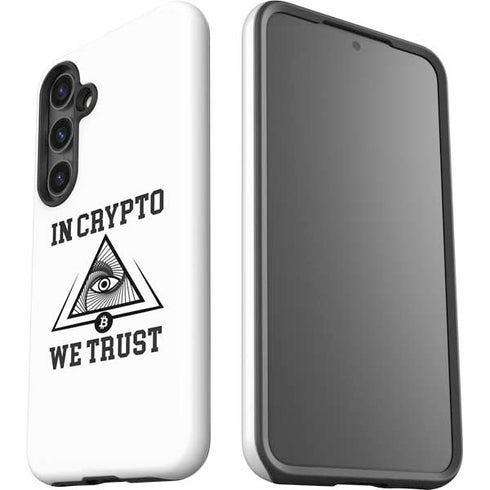In Crypto We Trust Galaxy S25 Impact Case