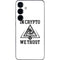 In Crypto We Trust Galaxy S25 Plus Skin
