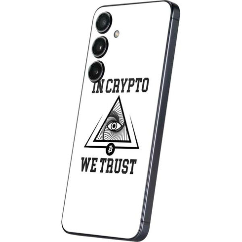 In Crypto We Trust Galaxy S25 Plus Skin