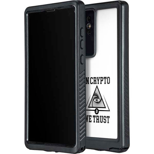 In Crypto We Trust Galaxy S24 Ultra Waterproof Case