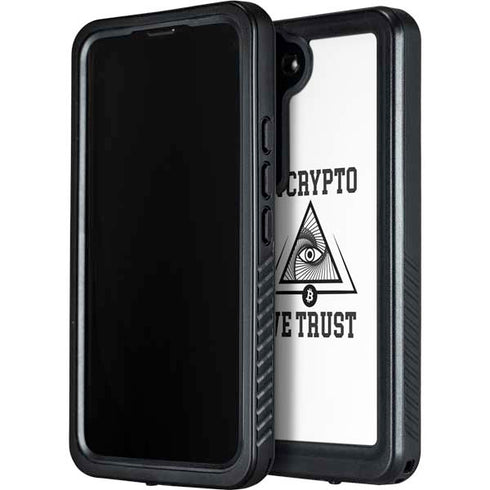 In Crypto We Trust Galaxy S24 Waterproof Case