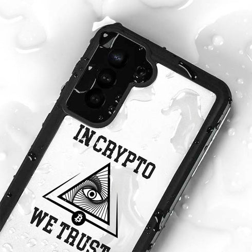 In Crypto We Trust Galaxy S24 Waterproof Case