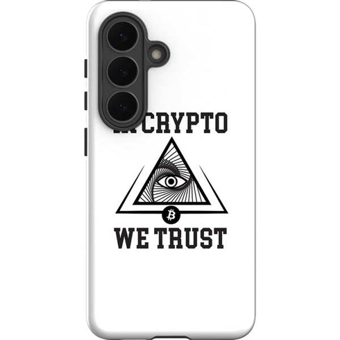 In Crypto We Trust Galaxy S26 Impact Case
