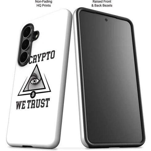 In Crypto We Trust Galaxy S26 Impact Case