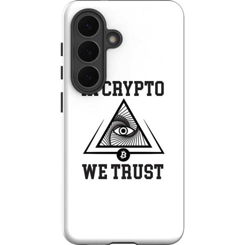 In Crypto We Trust Galaxy S26 Plus Impact Case