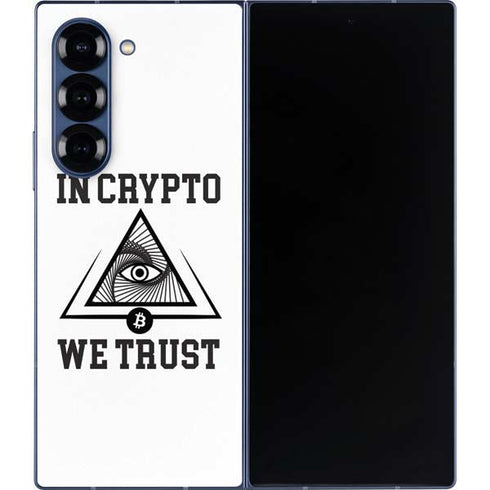 In Crypto We Trust Galaxy Z Fold6 Skin