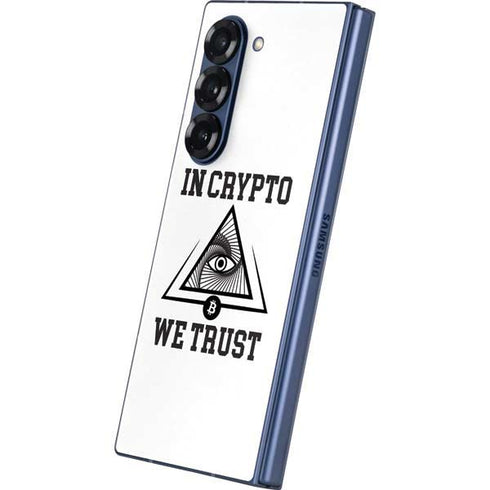 In Crypto We Trust Galaxy Z Fold6 Skin