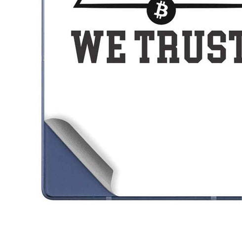 In Crypto We Trust Galaxy Z Fold6 Skin