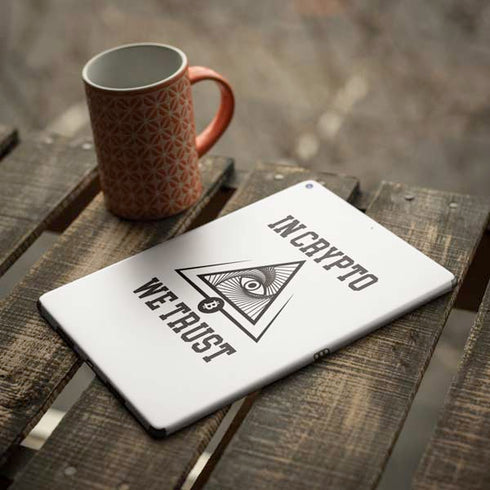 In Crypto We Trust iPad Skins