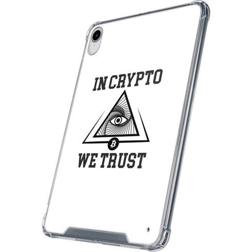 In Crypto We Trust iPad 11th Gen (2025) Clear Case