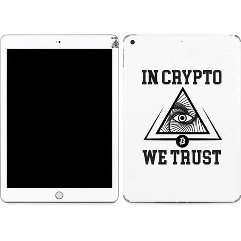 In Crypto We Trust Apple iPad Skin