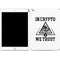 In Crypto We Trust Apple iPad Skin