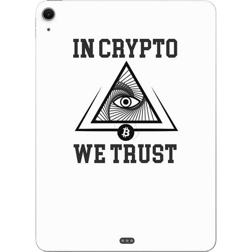 In Crypto We Trust Apple iPad Air Skin