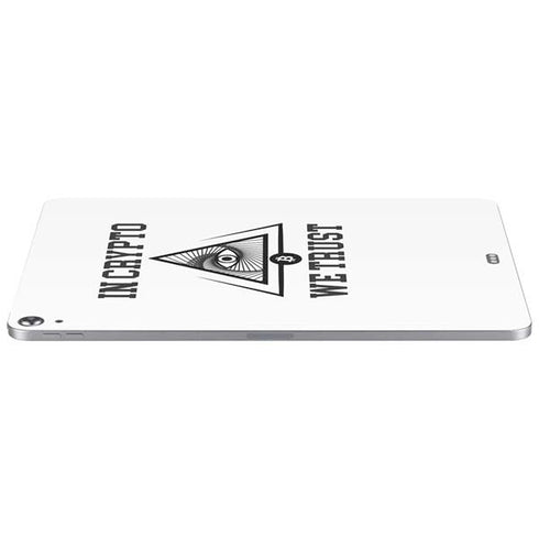 In Crypto We Trust Apple iPad Air Skin