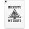 In Crypto We Trust Apple iPad Pro Skin