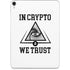In Crypto We Trust Apple iPad Pro Skin