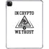 In Crypto We Trust iPad Pro 11in (2024) Clear Case