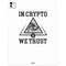 In Crypto We Trust iPad Pro 13in M4 (2024) Skin
