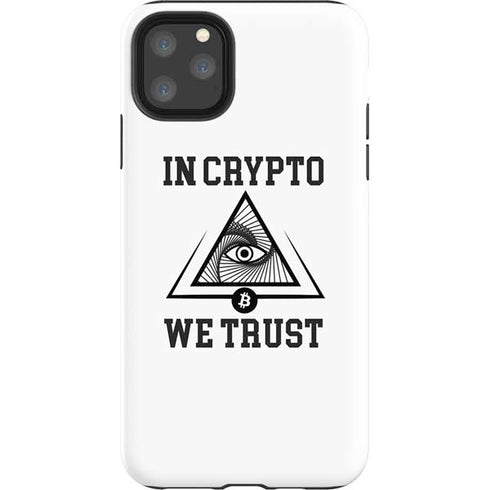 In Crypto We Trust iPhone Cases