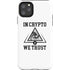 In Crypto We Trust iPhone Cases