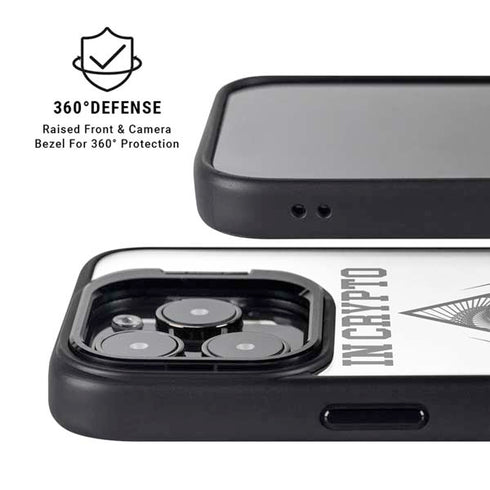 In Crypto We Trust iPhone 14 Pro Max Kickstand Case