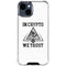 In Crypto We Trust iPhone 15 Clear Case
